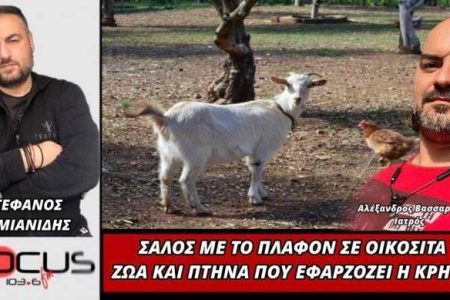 Σάλος με το πλαφόν σε οικόσιτα ζώα και πτηνά που εφαρμόζει η Κρήτη